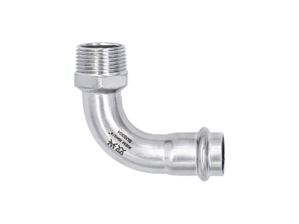 90°外牙彎頭(歐標) 90°外牙彎頭